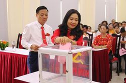 Đảng bộ phường Trung Liệt tổ chức thành công Đại hội nhiệm kỳ 2020-2025