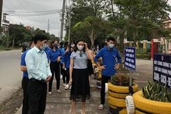 Tái chế lốp xe hỏng thành chậu trồng hoa