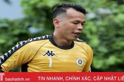 Thủ môn Tấn Trường khó có cơ hội bắt chính trận Hà Nội FC gặp Hồng Lĩnh Hà Tĩnh