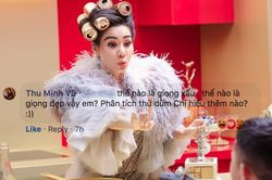 Bị chê 'giọng xấu', Thu Minh vào tận trang về Diva 'hỏi tội': 'Thế nào là giọng xấu, thế nào là giọng đẹp vậy em?'