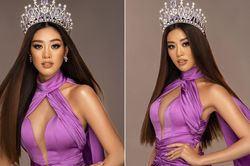 Khánh Vân mặc đầm xẻ táo bạo, khoe vòng 1 ngày càng nóng bỏng sau khi tăng cân
