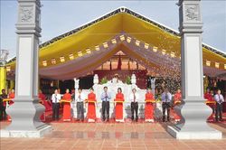 Khánh thành Đền thờ Bác Hồ và các Anh hùng Liệt sỹ tỉnh Quảng Bình