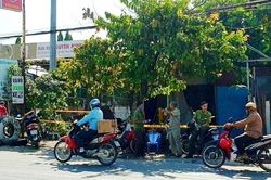 Bình hơi tiệm vá lốp xe phát nổ, một người tử vong