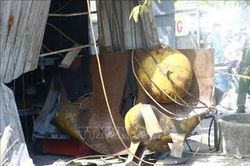 Bình Dương: Nổ bình khí nén, người vá lốp xe tử vong