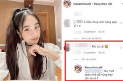 Ca nương Kiều Anh 'xéo xắt' đáp trả bình luận kém duyên của người đàn ông khiếm nhã