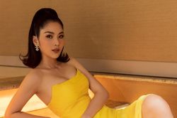 Nam Anh khoe chân dài thẳng tựa kiếm Nhật, thu hút sự chú ý cùng nhan sắc 'tiên tử'