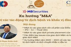Xu hướng M&A và khẩu vị đầu tư hậu dịch Covid-19