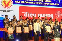 604 doanh nghiệp đạt chứng nhận hàng Việt Nam chất lượng cao