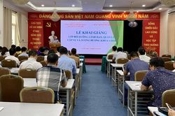 Khai giảng lớp Bồi dưỡng lãnh đạo, quản lý cấp Vụ và tương đương cho công chức Bộ Xây dựng năm 2020