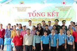 Tổng kết chương trình 'Đồng hành cùng phụ nữ biên cương' tại hai xã biên giới tỉnh Quảng Trị