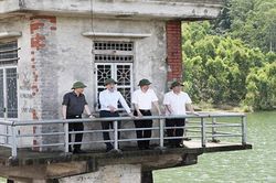 Phó Chủ tịch Vĩnh Phúc yêu cầu kiểm tra, phát hiện sớm những nguy cơ rò rỉ tại đập thủy lợi trong mùa mưa bão