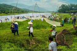 Lễ hội đánh cá có truyền thống gần 300 năm chuẩn bị khai hội tại Hà Tĩnh.