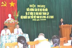 TP. Pleiku: Biểu dương cán bộ Hội Người cao tuổi tiêu biểu