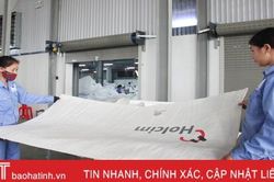 Công ty ở Hà Tĩnh thu hơn 29 tỷ đồng nhờ xuất khẩu 'siêu' bao xi măng