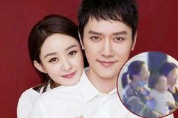 Con trai của Phùng Thiệu Phong và Triệu Lệ Dĩnh lần đầu lộ diện