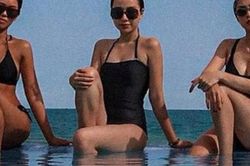 Hiếm hoi ảnh Tăng Thanh Hà, Tiên Nguyễn diện cùng nhau đi nghỉ, diện bikini