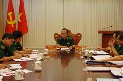 Thông qua Đề án Đại hội đại biểu Đảng bộ BĐBP Long An và thành phố Hồ Chí Minh
