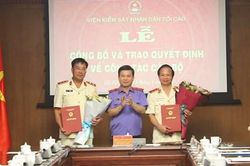Bổ nhiệm Vụ trưởng Vụ 1 và Vụ 5 thuộc VKSND tối cao