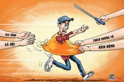 Nỗi lo thiên thần áo trắng đến giang hồ áo cam