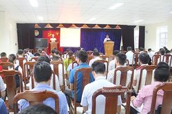 Tập huấn nghiệp vụ cho cán bộ Ủy ban kiểm tra Hội Nông dân các cấp