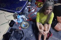 Nhóm 'dân chơi' tổ chức tiệc sinh nhật bằng ma túy ở quận Bình Tân