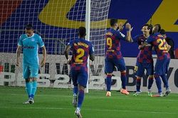 Messi lập công, Barca vững ngôi đầu bảng