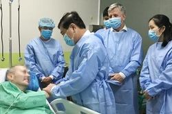 Lãnh đạo TP Hồ Chí Minh đến thăm bệnh nhân 91