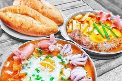 5 quán bánh mì chảo giá bình dân hút khách ở Hà Nội