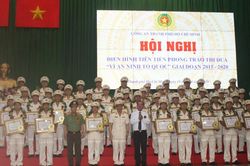 Công an TPHCM tổ chức tuyên dương nhiều cá nhân, tập thể tiên tiến