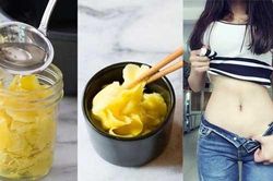 Sáng dậy ăn 1 thìa gừng ngâm vừa tốt cho dạ dày lại giảm cân 'thần tốc'