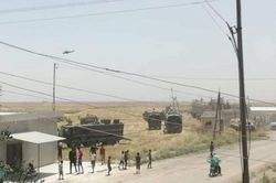 Trạm kiểm soát của Nga bị người dân Syria phong tỏa
