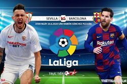 Soi kèo bóng đá Sevilla vs Barcelona. Trực tiếp bóng đá Vòng 30 La Liga. Trực tiếp BĐTV