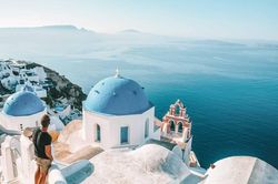 Bí mật cực thú vị về hòn đảo 'thiên đường' Santorini