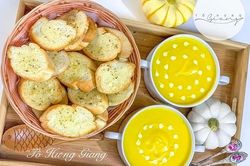 Súp bí đỏ kem tươi béo ngậy cho ngày cuối tuần