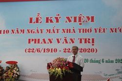 Kỷ niệm 110 ngày mất của nhà thơ yêu nước Phan Văn Trị