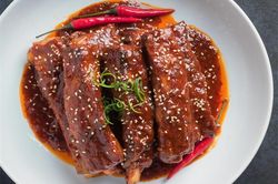 Sườn nướng rút xương dễ làm lại đưa cơm