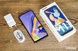 Trên tay Samsung Galaxy M11: 3 camera sau, pin 5.000 mAh, giá 3,69 triệu