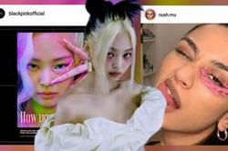 Layout make-up 'mắt phượng' của Jennie bất ngờ bị tố là sản phẩm đạo nhái