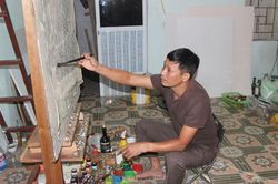 Góp một tình yêu với giấy dó
