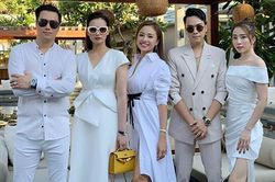 Trai xinh gái đẹp showbiz hội tụ trong đám cưới 'kín' của Phanh Lee - nữ chính phim 'Ghét thì yêu thôi'