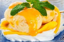 Mẹ làm món kem mít thơm ngon, bé thích mê ăn thun thút