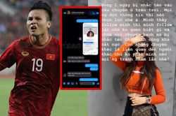 Hotgirl Hà thành lên tiếng khi vướng vào rắc rối: 'Mình và Quang Hải không hề quen nhau'