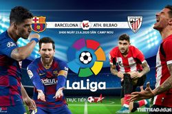 Soi kèo bóng đá Barcelona vs Athletic Bilbao. Trực tiếp bóng đá Tây Ban Nha