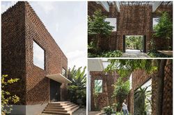 Độc đáo ngôi nhà 'biết thở' ở Đồng Nai thiết kế từ gạch cháy