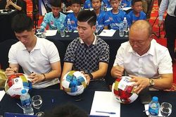Thầy Park, Duy Mạnh và Đình Trọng hâm nóng giải U13 toàn quốc