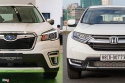 So sánh Subaru Forester với Honda CR-V