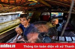 Xóm chài nghèo giữa lòng TP Thanh Hóa oằn mình vì nắng nóng