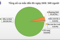 Việt Nam có 329 trên 349 trường hợp dương tính với virus SARS-CoV-2 được công bố khỏi bệnh