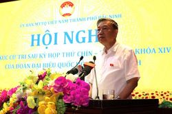 Bộ trưởng Bộ Công an Tô Lâm tiếp xúc cử tri tại thành phố Bắc Ninh