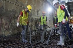 Hà Nội: Hợp long ga ngầm đầu tiên đường sắt Nhổn - Ga Hà Nội